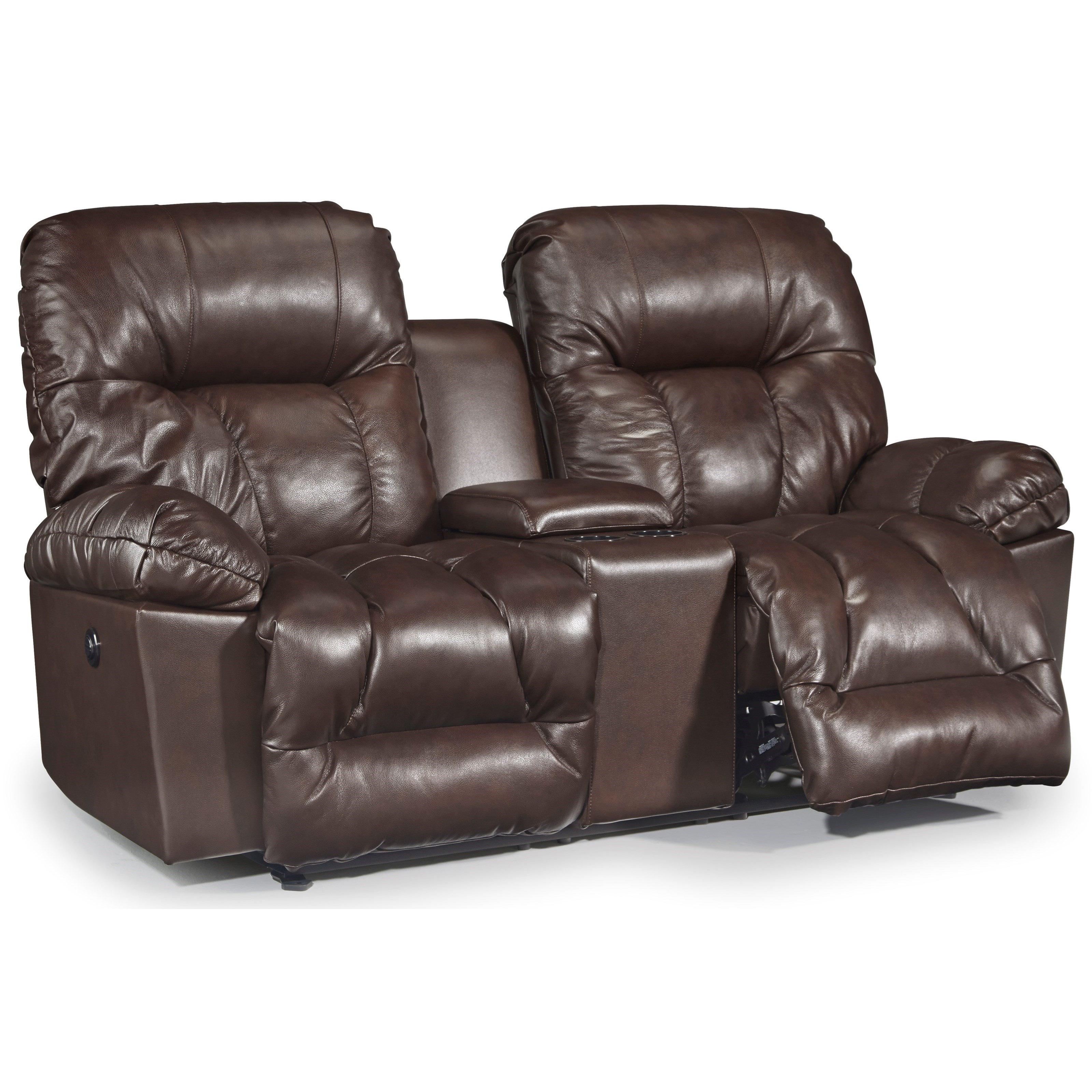 Leather rocker discount recliner loveseat